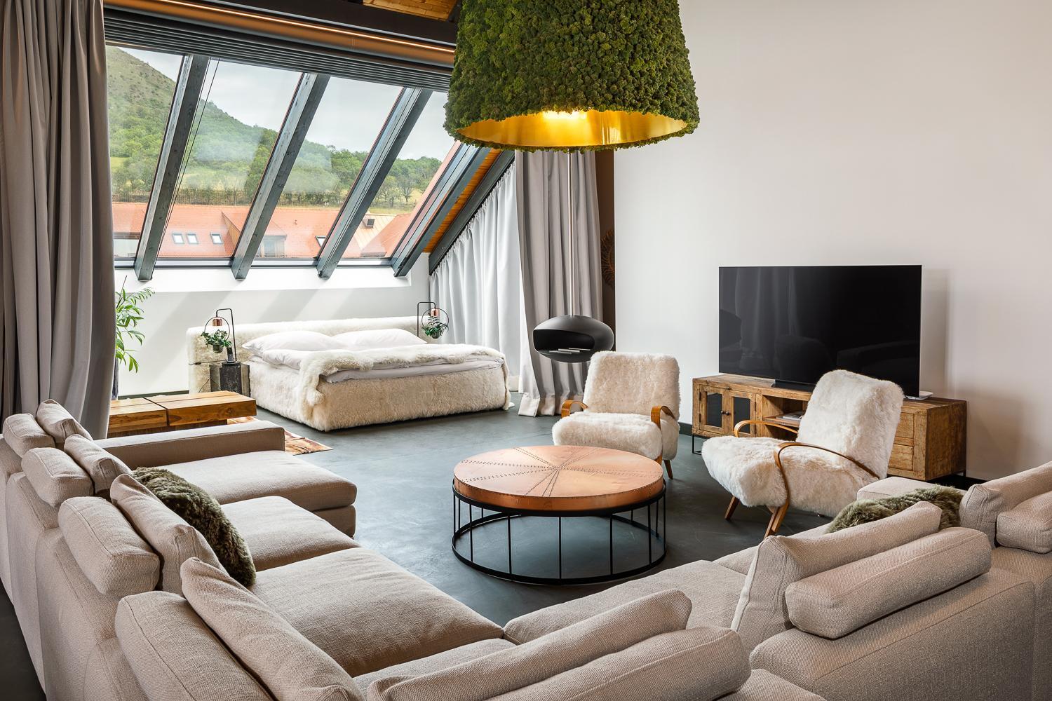 Apartmán Statek Oblík Louny Exteriér fotografie