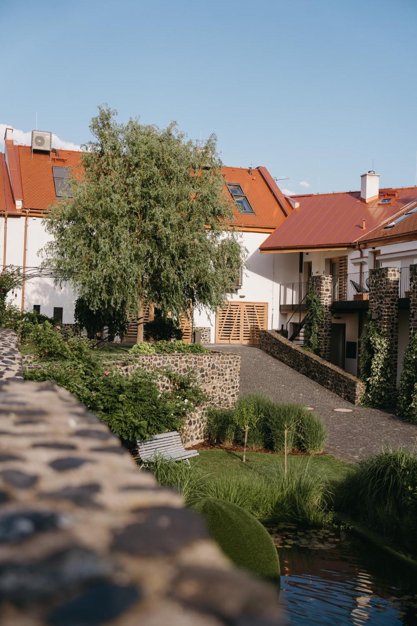 Apartmán Statek Oblík Louny Exteriér fotografie